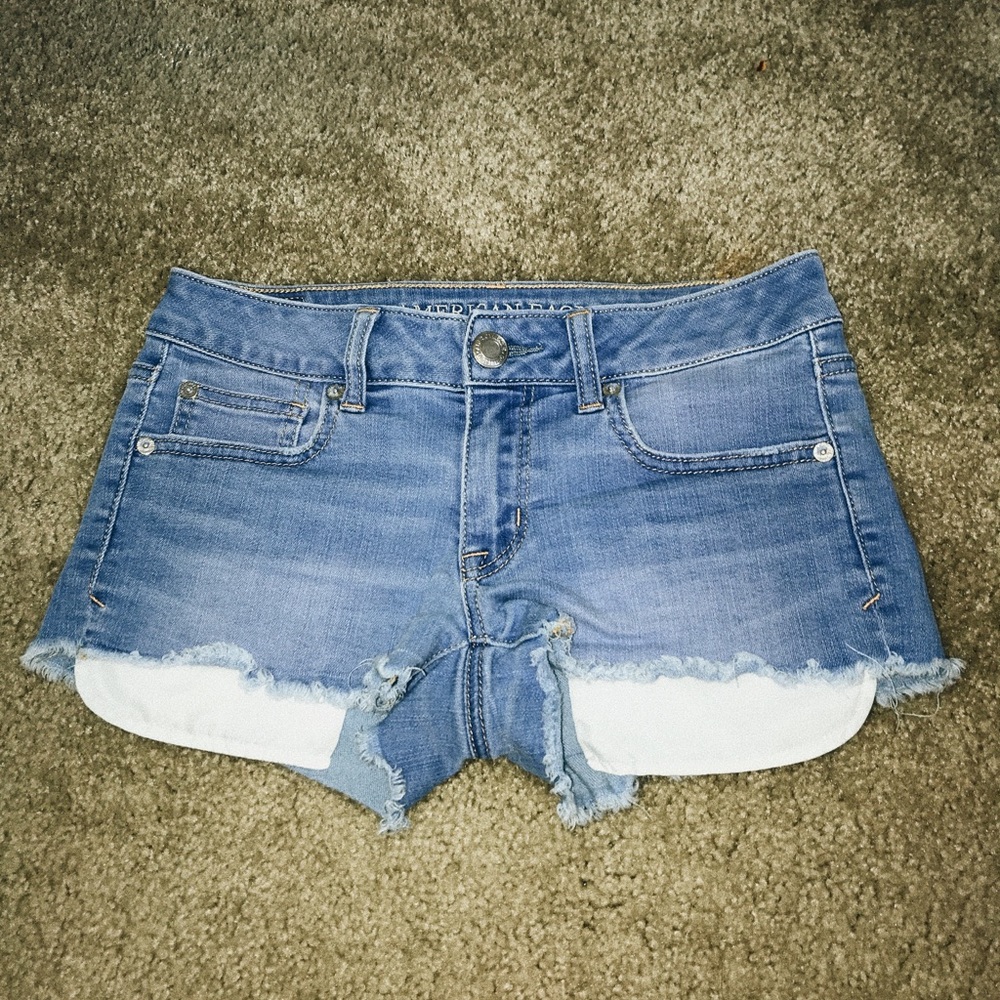 stretchy american eagle shorts